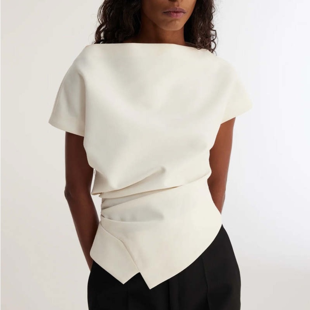 Rohe Wool Draped Top 36